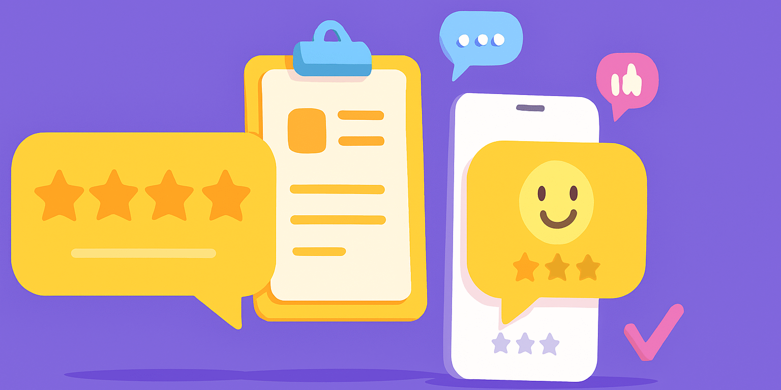 Rating & Reviews Android App